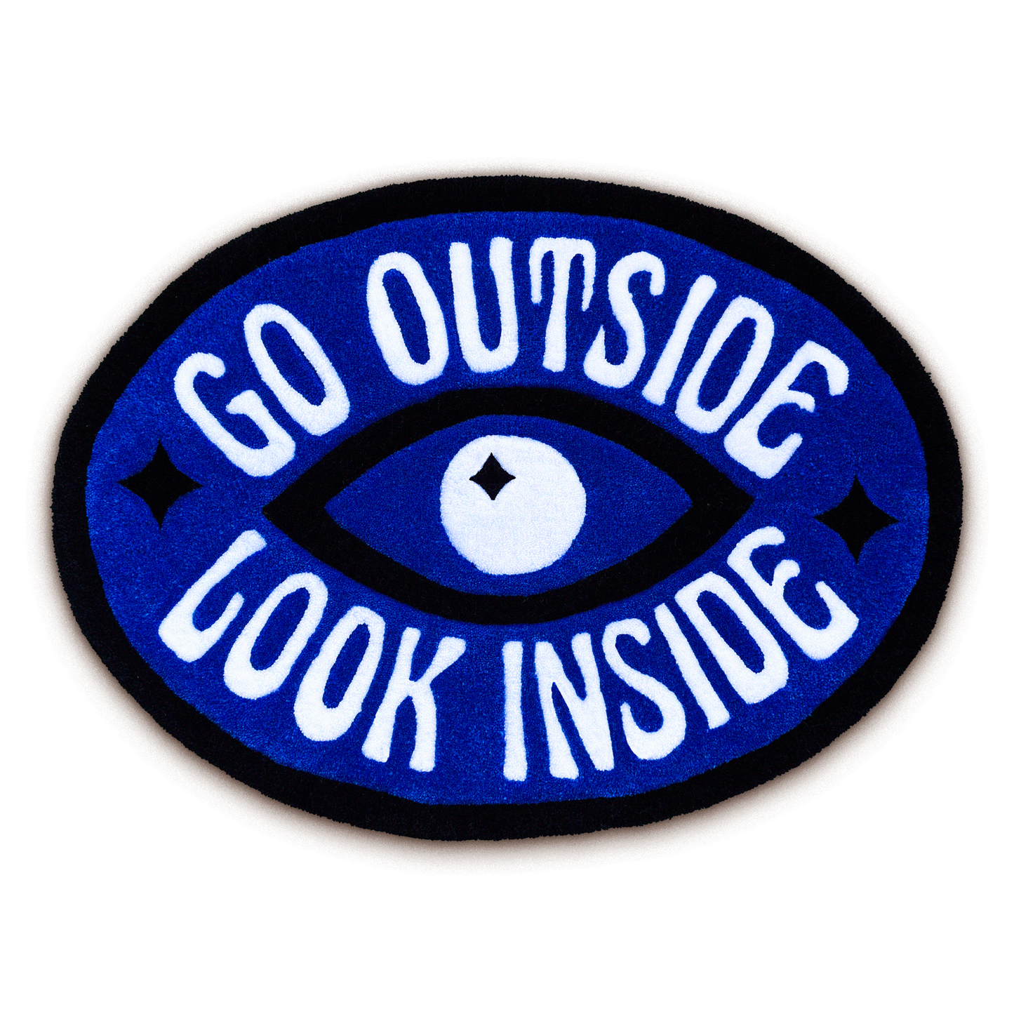 Go outside,  look inside